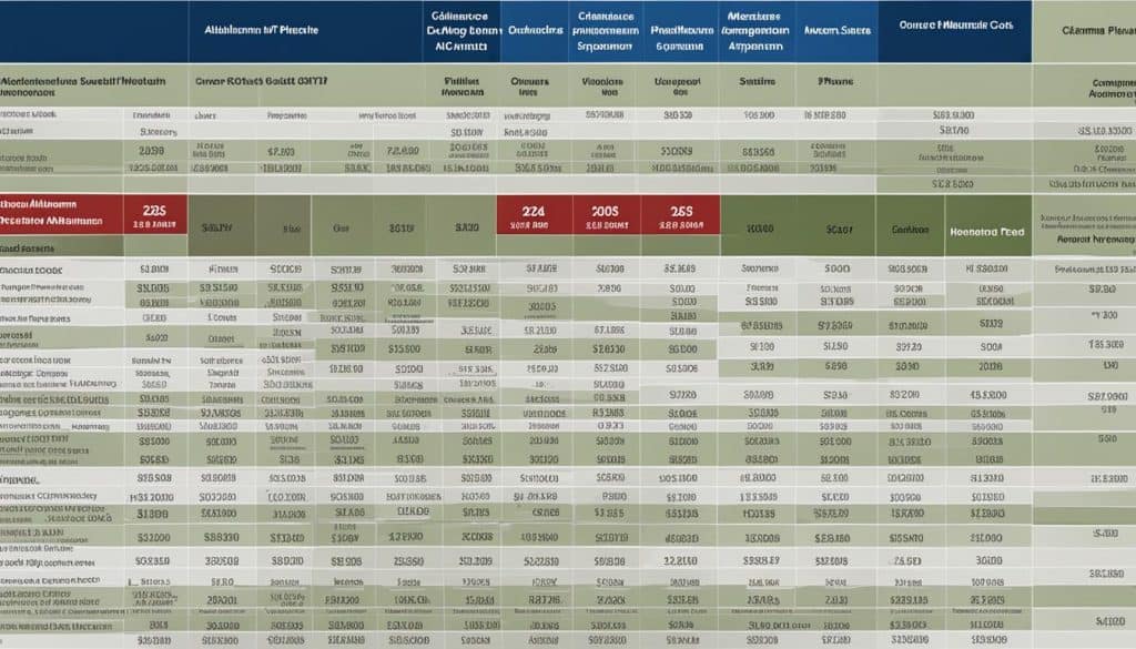 Alabama Medicare Supplement Plans Comparison Table
