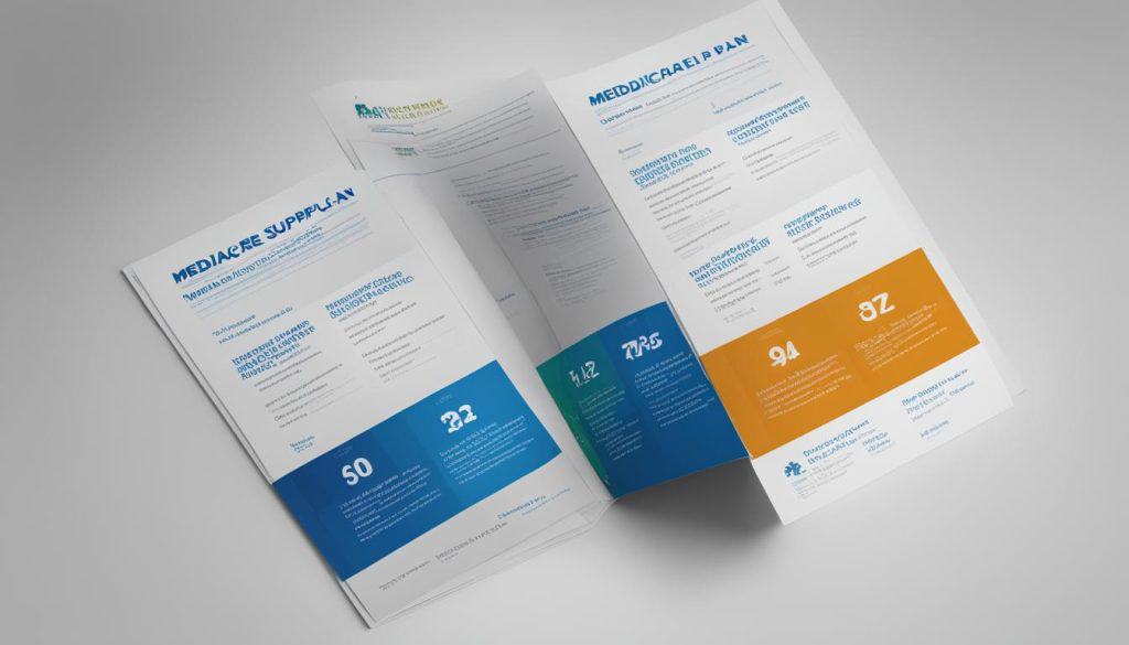 Medicare supplement plan brochure