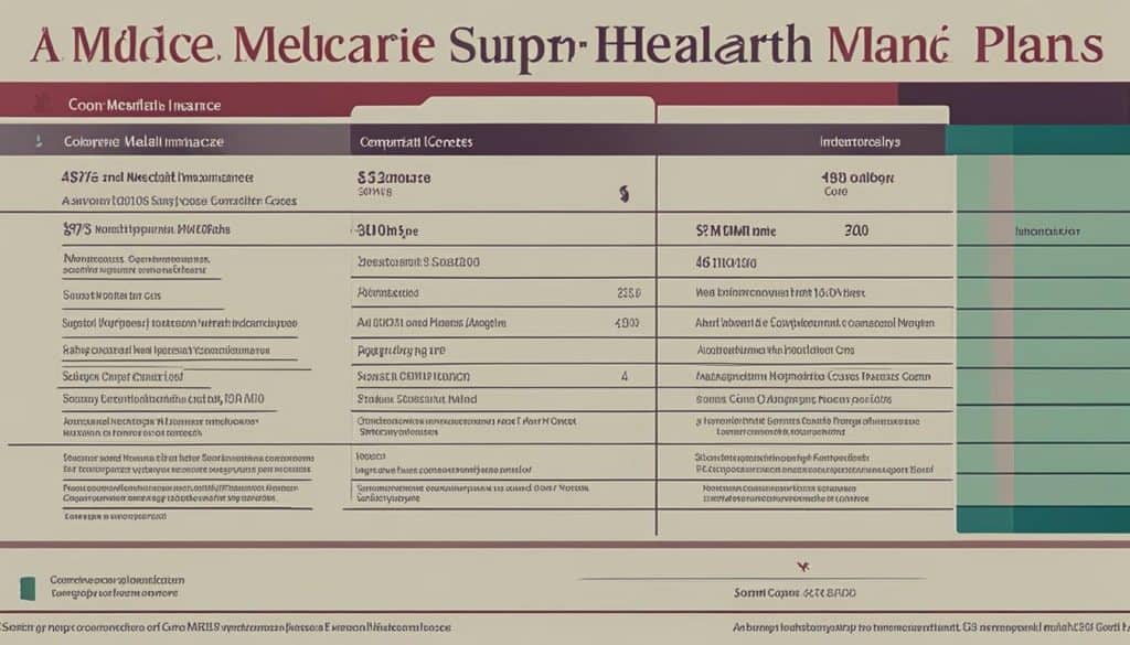 compare medicare supplemental health insurance plans