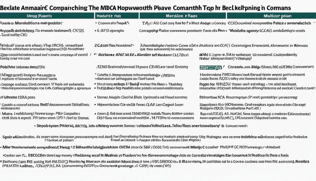 affordable Medicare Plans Beckwourth CA comparison table